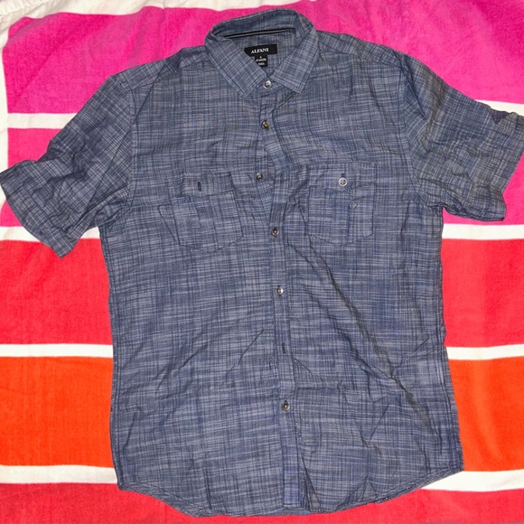 Alfani short sleeve button down - Picture 1 of 2